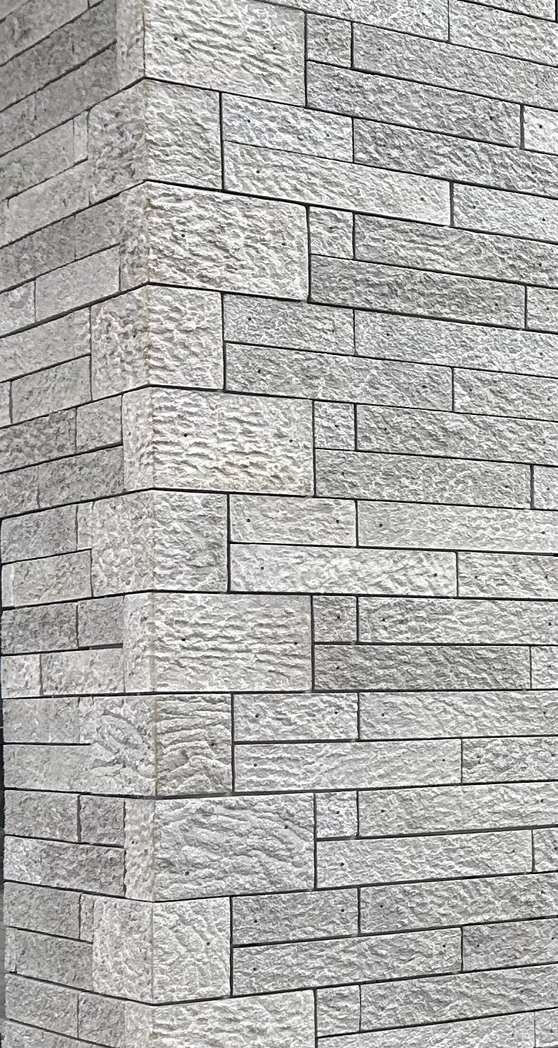 WoCo Stone corner installation